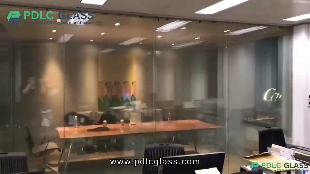 Self adhesive smart film for office partition in Central district, Hong Kong