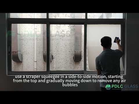 Effortless Installation: 3 Steps to Apply Self-Adhesive PDLC Film to Existing Windows