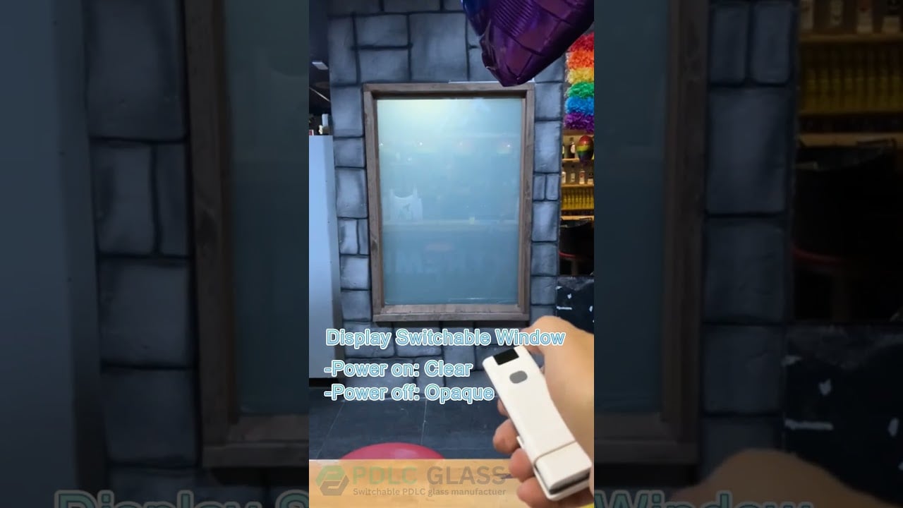 Display switchable window in Spain