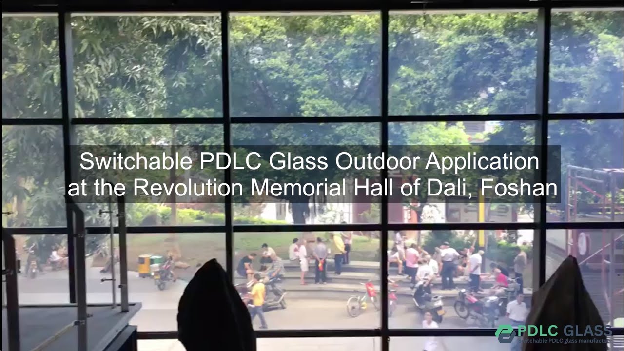 Switchable PDLC Glass Outdoor Application at the Revolution Memorial Hall of Dali, Foshan