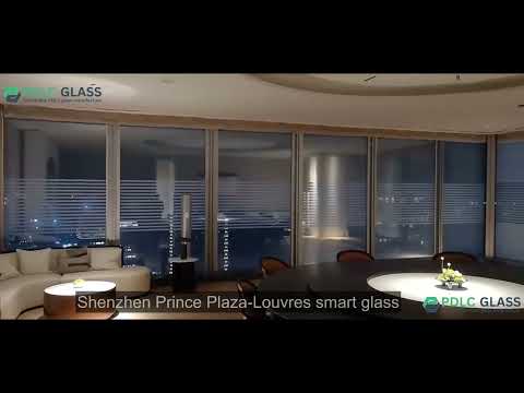 Prince Plaza Louvres smart glass for curtain wall