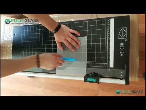 Rotary Paper Cutter to cut smart PDLC film - PdlcGlass