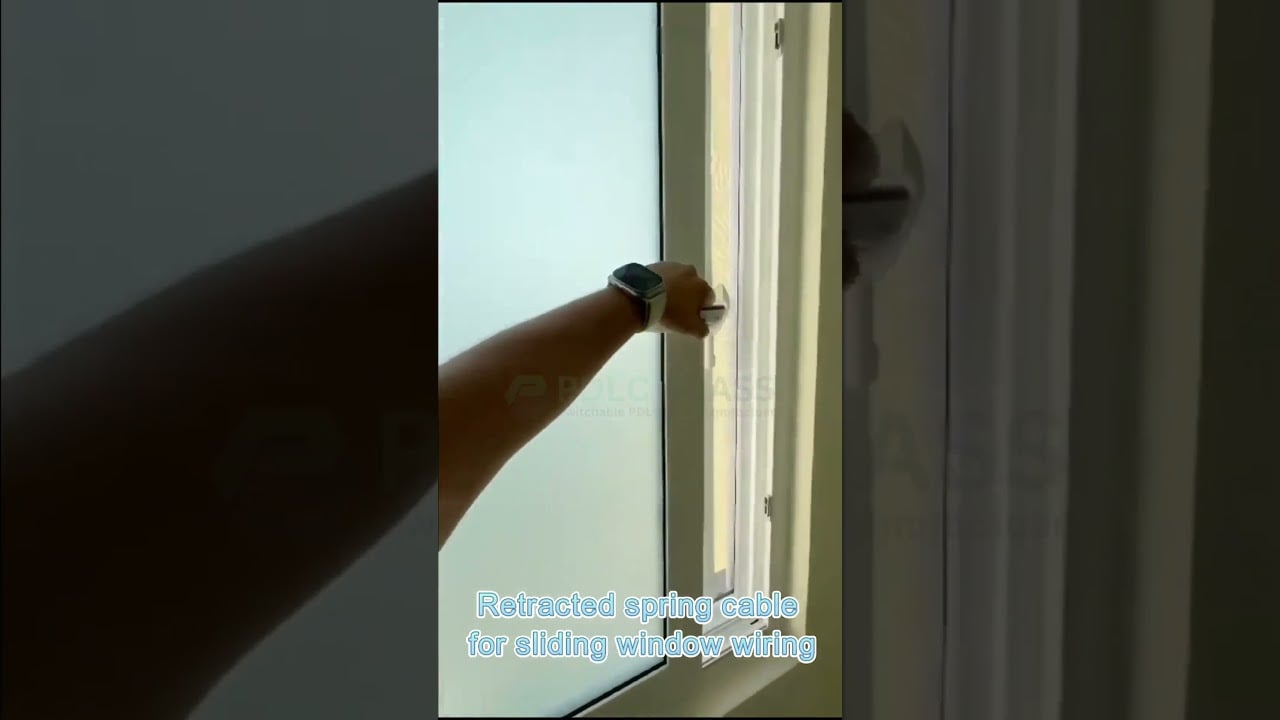 Retractable Spring Cable for sliding window wiring