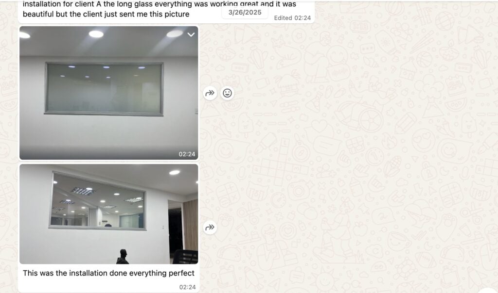 super clear switchable film for long glass in venezuela